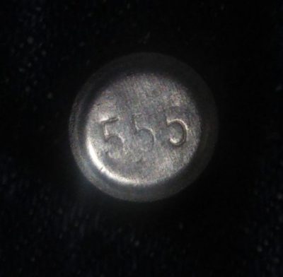 LVC Levi's201xx Top button back engraved