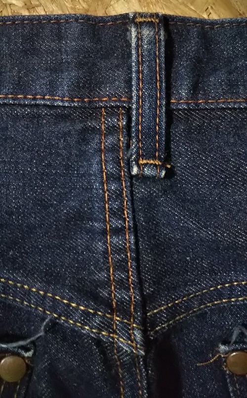 90s Wrangler Selvedge denim jeans Made in JAPAN Offset belt loop