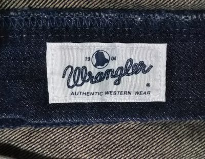 90s Wrangler Selvedge denim jeans Made in JAPAN Inner label