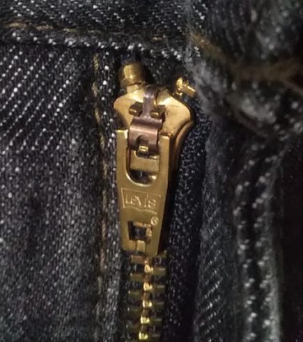 Levi's 517　Black W32 L33 Levi's zipper