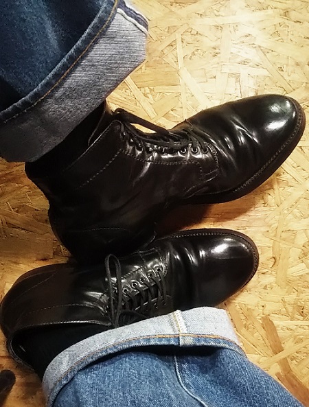 70s Levi's 501 + Alden boots