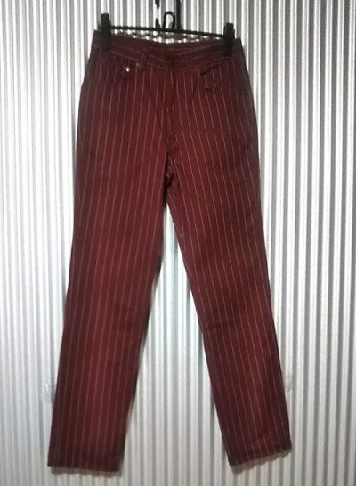 90s BISON Striped color pants