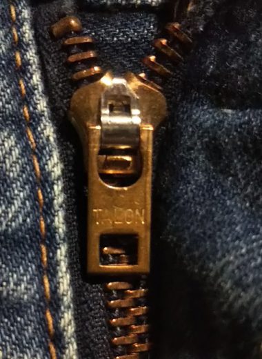 70s BIG JOHN 316 Jeans. TALON zipper