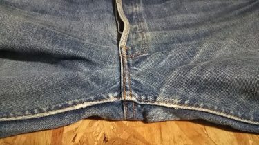 90s Levi’s501 Made in USA W35 1999 made crotch