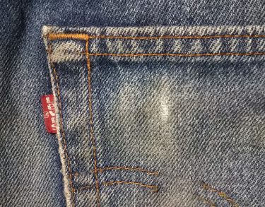 90s Levi’s501 Made in USA W30-31 1991 made Red tab "Small e"
