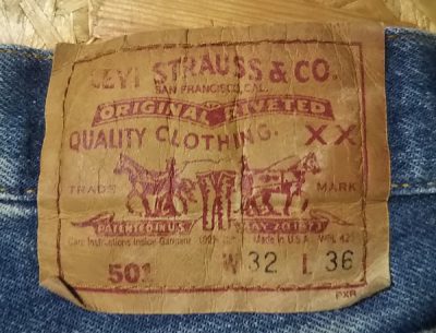 90s Levi’s501 Made in USA W30-31 1991 made Paper label