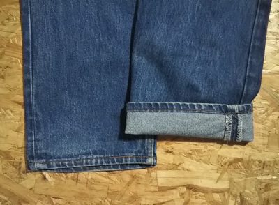 90s Levi’s501 Made in USA W35 1999 made Hem