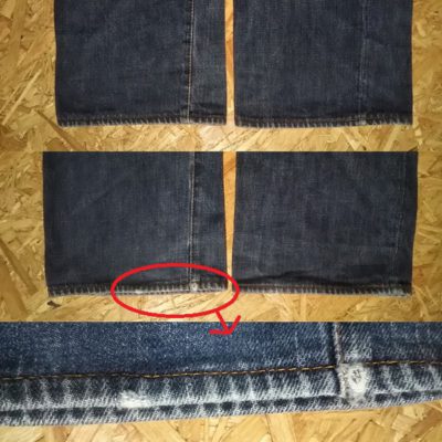 “PROHIBIT” selvedge jeans. From NY select shop brand Hem