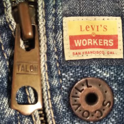 90s Levi’s chore jacket size 38 TALON zipper and SCOVILL button