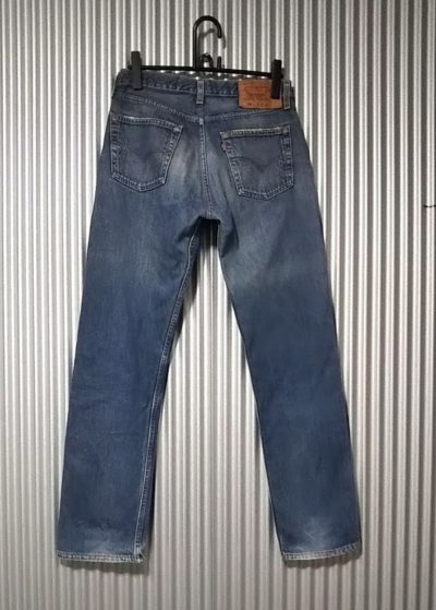 2000made Levi's 501 Made in USA w31-32 back side