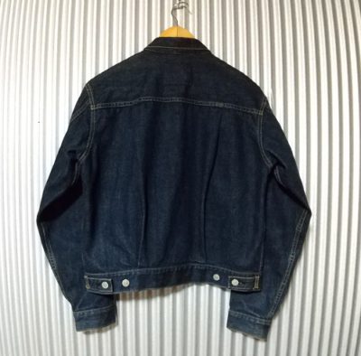 Back view - 90s Levi’s 71507XX Type 2 denim jacket size38