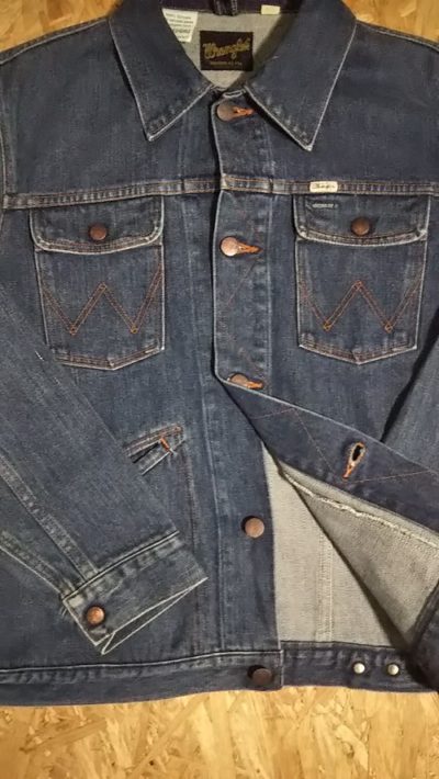 90s Wrangler 124MJ Western Jacket , Japan made Front view