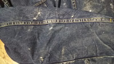 Damage 3 - 70s Lee 101 LJ Storm Rider Jacket. Made in USA 1970-1973 size 40 LONG
