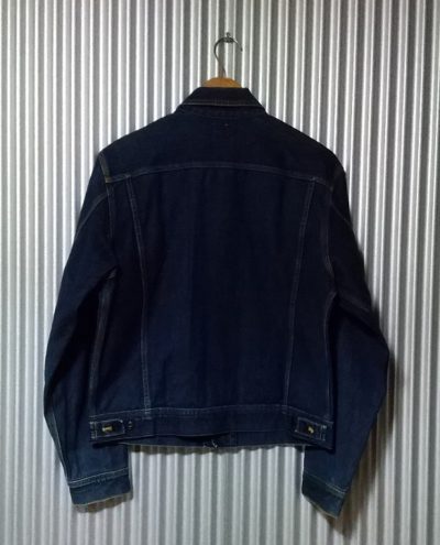 Back view - 30s Lee Cowboy Denim Jacket Reprint Made in JAPAN 1990s