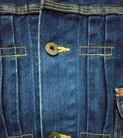 Button - 30s Lee Cowboy Denim Jacket Reprint Made in JAPAN 1990s