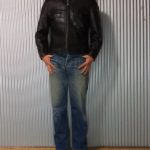 Wearing image of jeans / denim jacket-10
