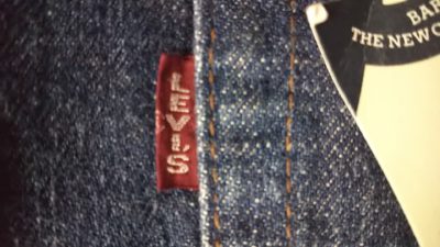 Red tab "Big E" - Levi’s Classic Dead stock 1980s Levi's 702”30s reprint” Made in japan