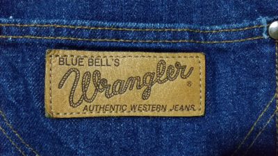 Leather Label-80s Wrangler 11MWB cowboy cut Denim Jeans. W30-31