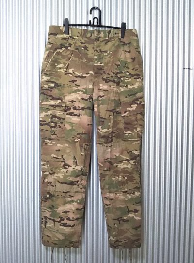 U.S ARMY CAMOUFLAGE PATTERN PANTS. Rip stop Large -X Long Surplus BDU CARGO