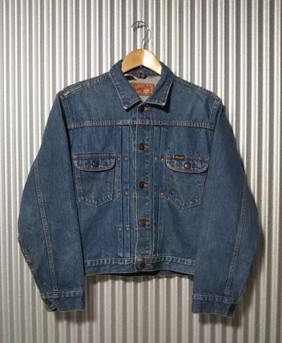 90s Wrangler 11MJ Western Jacket. "50s reprint". Made in Japan.