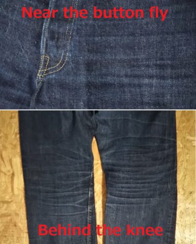 Fade-WAREHOUSE & CO. Selvedge denim jeans "50s reprint" W34 L31 Made in Japan.
