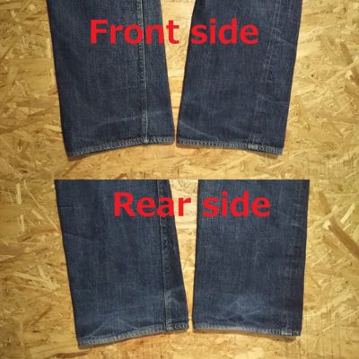 Hem-WAREHOUSE & CO. Selvedge denim jeans "50s reprint" W34 L31 Made in Japan.