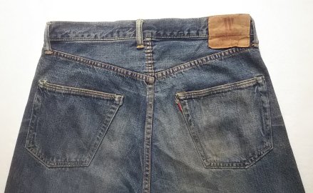 WAREHOUSE 50s Vintage jeans Reprint Selvedge Back pocket
