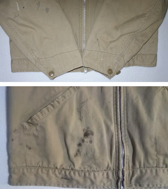 Vintage 60s Penney's BIG MAC Chore Jacket Talon zipper blanket Work jacket Detroit jacket lvc -3