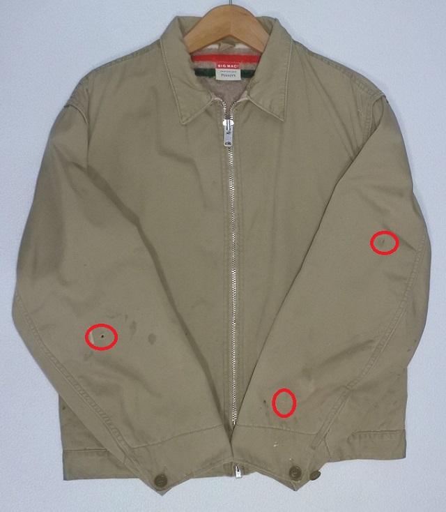 Vintage 60s Penney's BIG MAC Chore Jacket Talon zipper blanket Work jacket Detroit jacket lvc -7