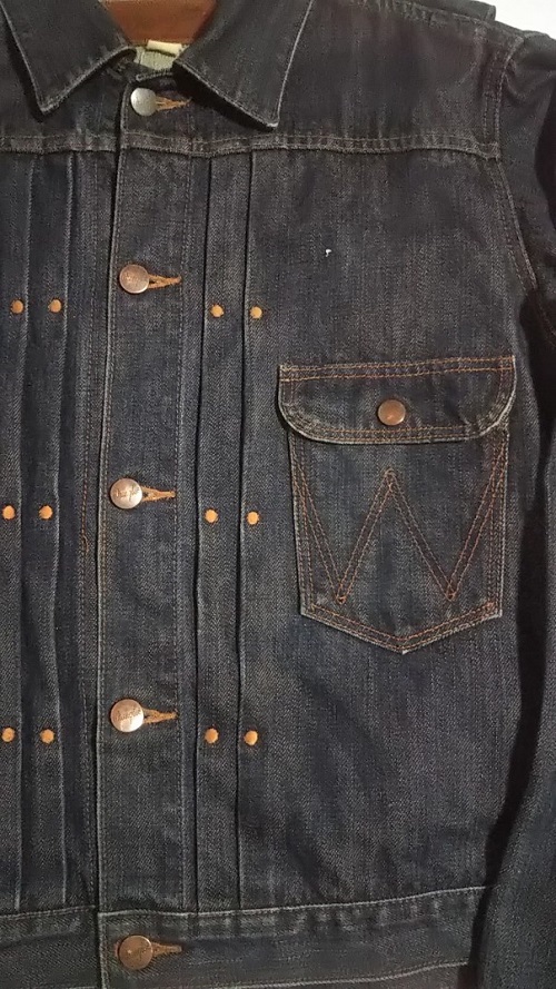 50s Wrangler 11MJ Western Jacket Pleated & front pocket