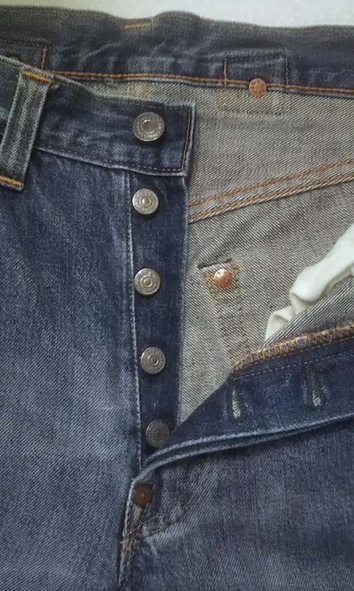 LVC Levi's201xx Crotch rivet/Hidden rivet(back pocket)