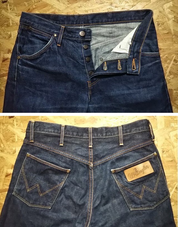 【Wrangler】ARCHIVE '64Model 10MW Made in Japan Button fly / back pocket / PVC label