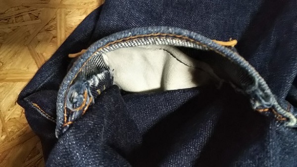 【Wrangler】ARCHIVE '64Model 10MW Made in Japan Back pocket reinforcement cloth