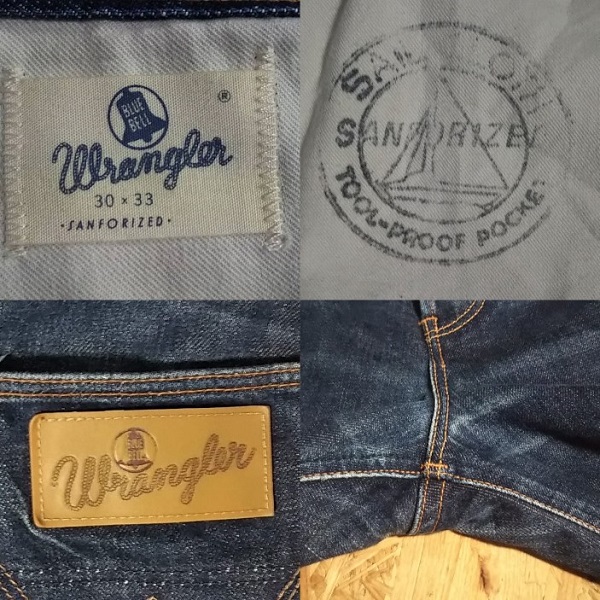 【Wrangler】ARCHIVE '64Model 10MW Made in Japan Detail