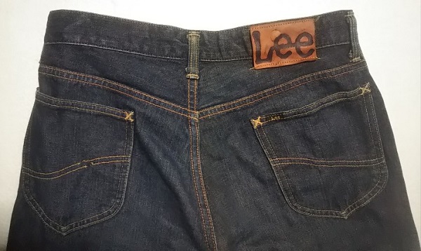 Lee Riders 101B Jeans 1946 Rear side Leather label and Piss name”Ⓡ mark none / MR mark none”