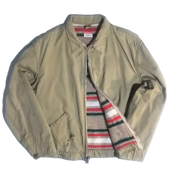 Vintage 60s Penney's BIG MAC Chore Jacket blanket Work jacket Detroit jacket lvc-1