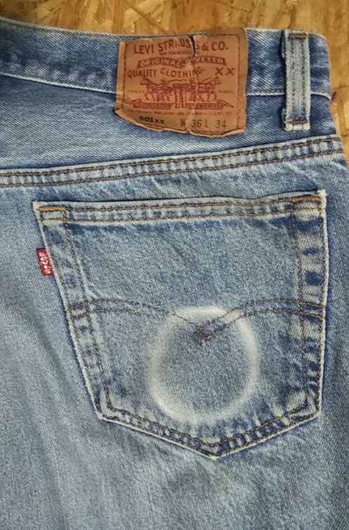 90s Levi’s501 JEANS Back pocket