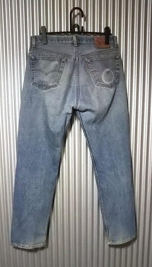 90s Levi’s501 JEANS Rear side