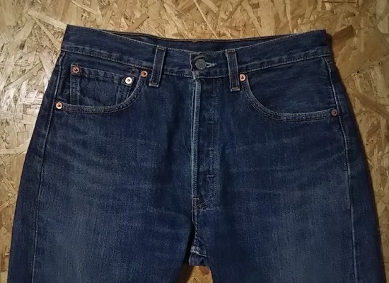 90s Levi’s501 Made in USA W31 1999 made Front side