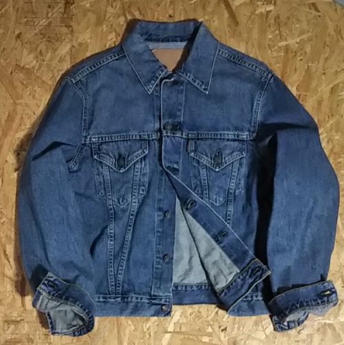 90s Levi's 70506-0216 Denim Jacket Tracker jacket Size34 Made in USA