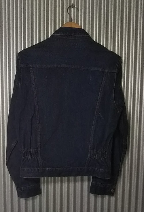 50s Wrangler 11mjz prototype denim jacket Western jacket Backside