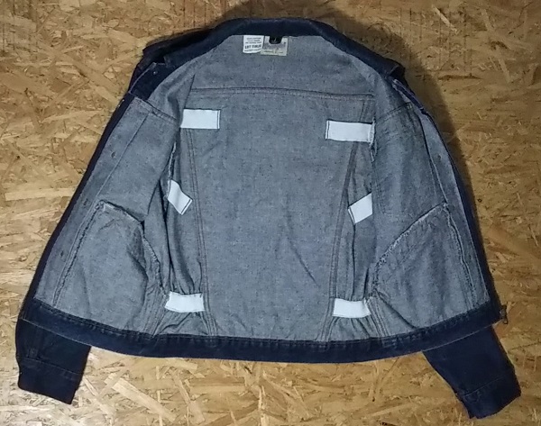 50s Wrangler 11mjz prototype denim jacket Western jacket Rubber that enhances the fit