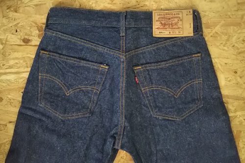 90s Levi’s501 Made in USA W31 1999 made Back pocket