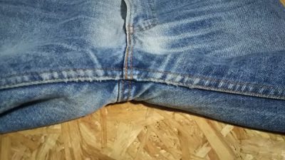 90s Levi's 517 W35-36 MADE IN USA 1996 made crotch