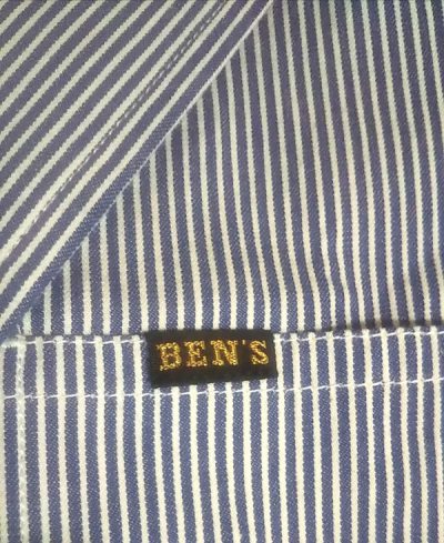 BEN DAVIS Hickory Chore coat Chore jacket Sack coat Work wear Dead stock Pis name