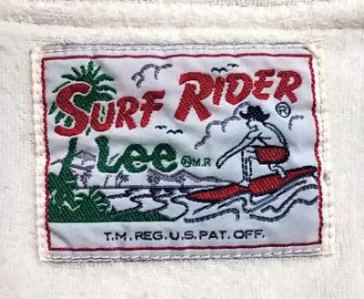 Lee Surf rider Jacket tag
