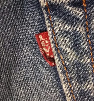 80s Levi’s501 Made in USA W30-31 1987 made Red tab "Small e"