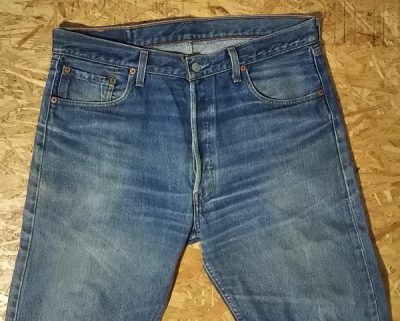 90s Levi’s501 Made in USA W35 1999 made WHISKE RING