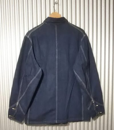 Lee 91-J chore jacket Japan planning Size38 Rear side