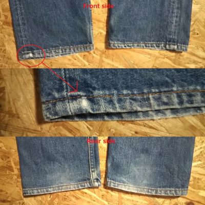 2000made Levi's 501 Made in USA w31-32 Hem